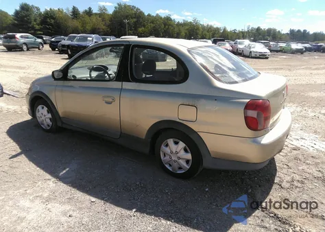 2002 Toyota Echo из США, поврежденный, VIN JTDAT123120210036